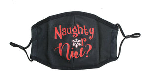 Holiday Face Mask - Naught or Nice