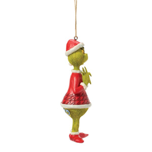 Grinch with Heart Hands Ornament
