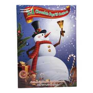 Chocolate Advent Calendar (1.76 oz) - Snowman