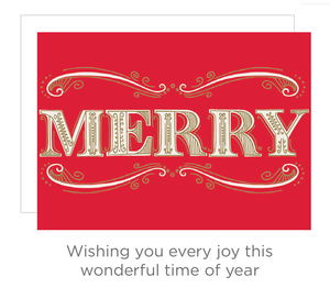 Holiday Memories - Ornate Merry