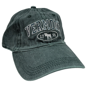 Dyed Cap Vermont 1791 Moose - Evergreen