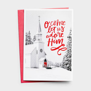O Come Let Us Adore Him - 18 Christmas Boxed Cards
