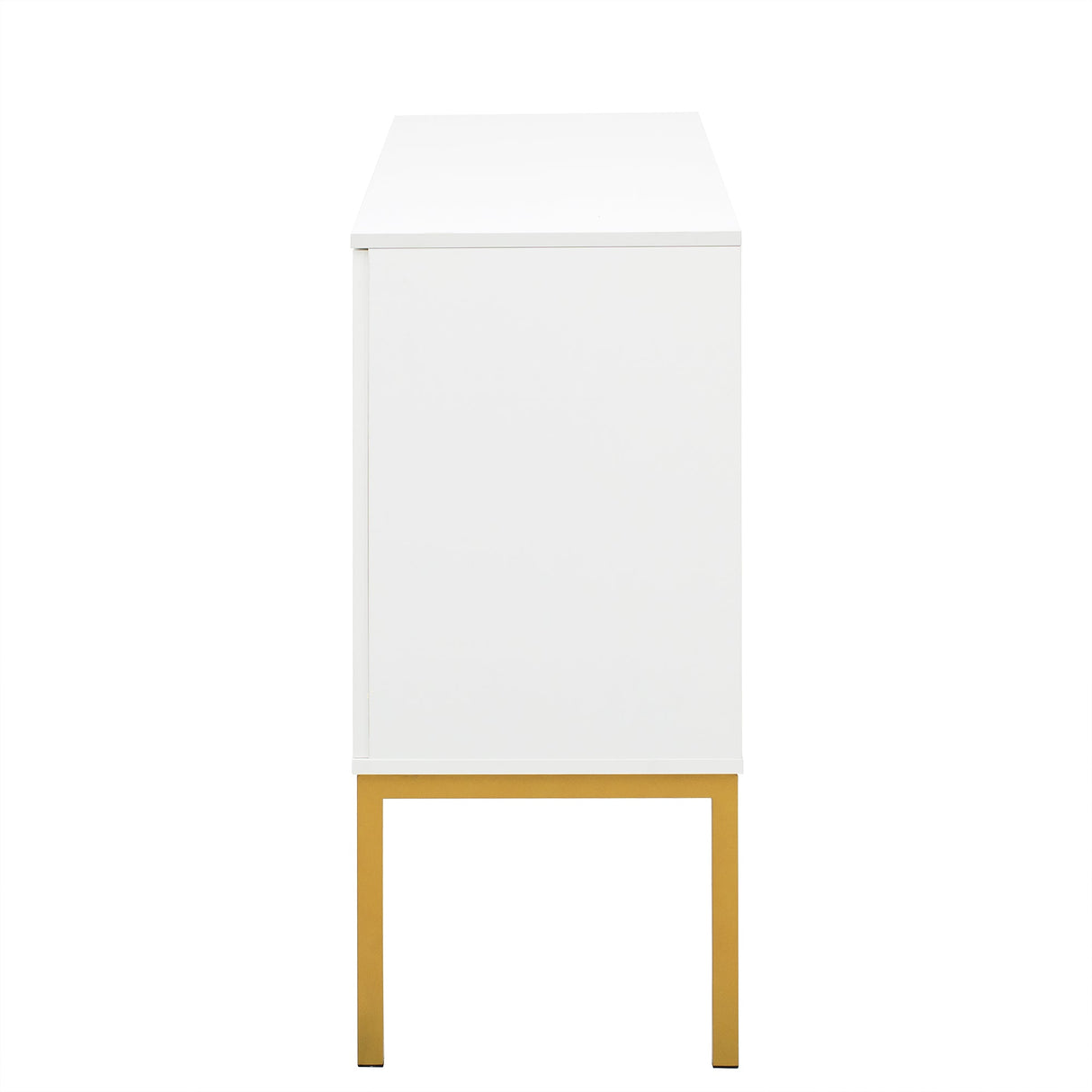 Myers Large Storage Space Sideboard with Artificial Rattan Door and Rebound Device - Buffets/Sideboards