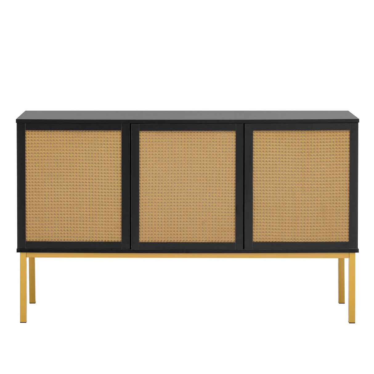 Myers Large Storage Space Sideboard with Artificial Rattan Door and Rebound Device - Buffets/Sideboards