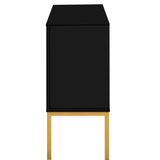 Myers Large Storage Space Sideboard with Artificial Rattan Door and Rebound Device - Buffets/Sideboards