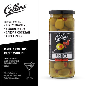 Colossal Martini Pimento Olives 10 oz