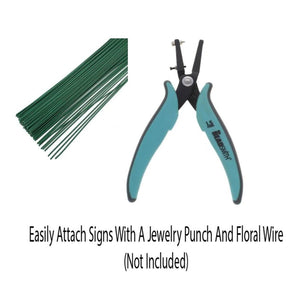 Mystery Box Aluminum Sublimation Signs - Wreath Enhancement