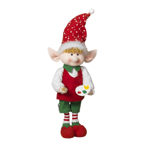 Animated Fabric Elf - 21 Inch - Painter