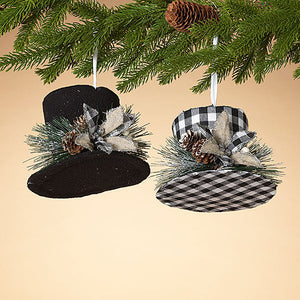 Holiday Hat with Berry Accent -