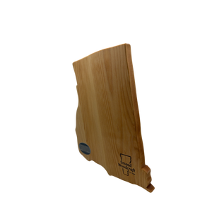 Vermont Artisan  Shape Of Rhode Island  Cutting Board