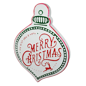 Vintage Metal Wall Sign -  Season's Greetings