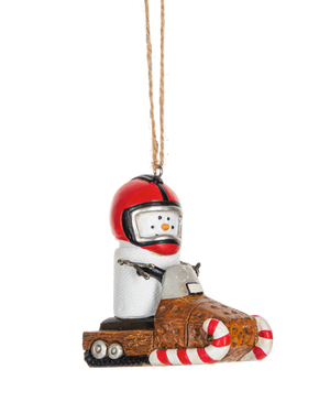 Smore's Snowmobile Ornament