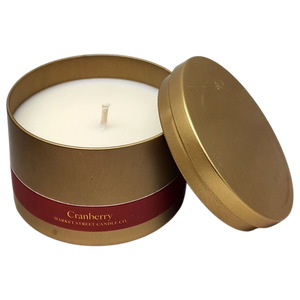 Cranberry Travel Tin Candle – 8 oz