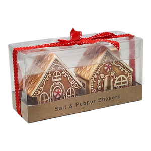 Ceramic Gingerbread House - Salt and Pepper Set