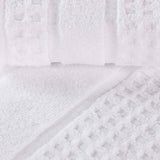 Napa Zero Twist Cotton Solid Waffle Honeycomb Bath Towel Set of 3 - Bath Towel by Superior Brand