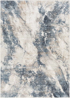 Napierville Blue Marble Rug