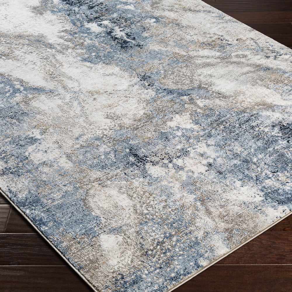 Napierville Blue Marble Rug