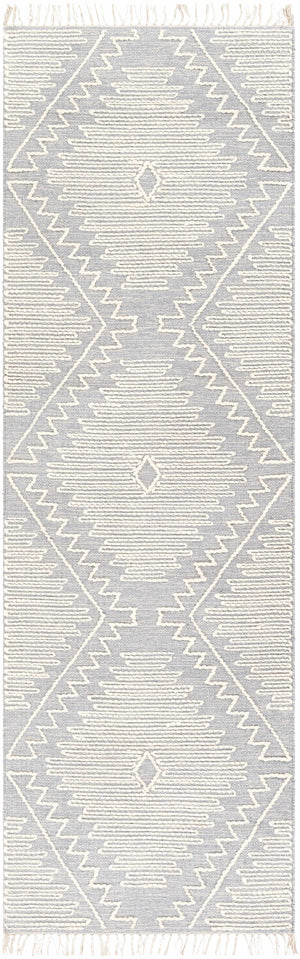 Naranjito Cream/Slate Trellis 2x3 Rug - Clearance