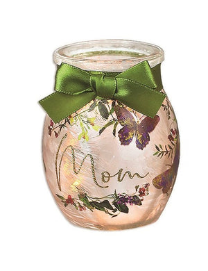 Prelit Glass Jar - Generational Love -