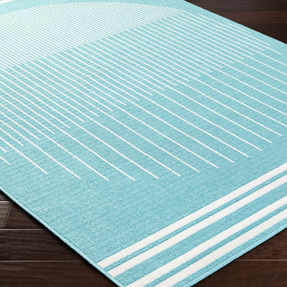Nabil Aqua Area Rug - Clearance