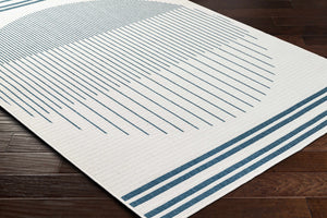 Nabil Midnight Blue Area Rug - Clearance