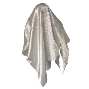 18 Inch Tall Hanging Ghost - Ball Shaped Head