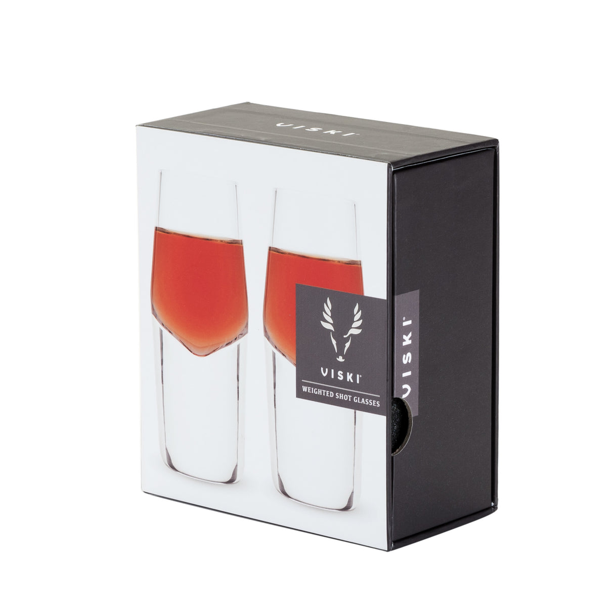 Raye crystal heavyweight shot glasses viski®