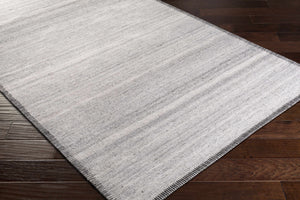 Nettleham Silver Viscose Rug - Clearance