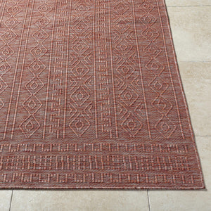 Nuela Burgundy Area Rug - Clearance
