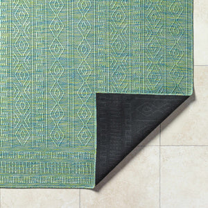 Nuela Green Area Rug - Clearance