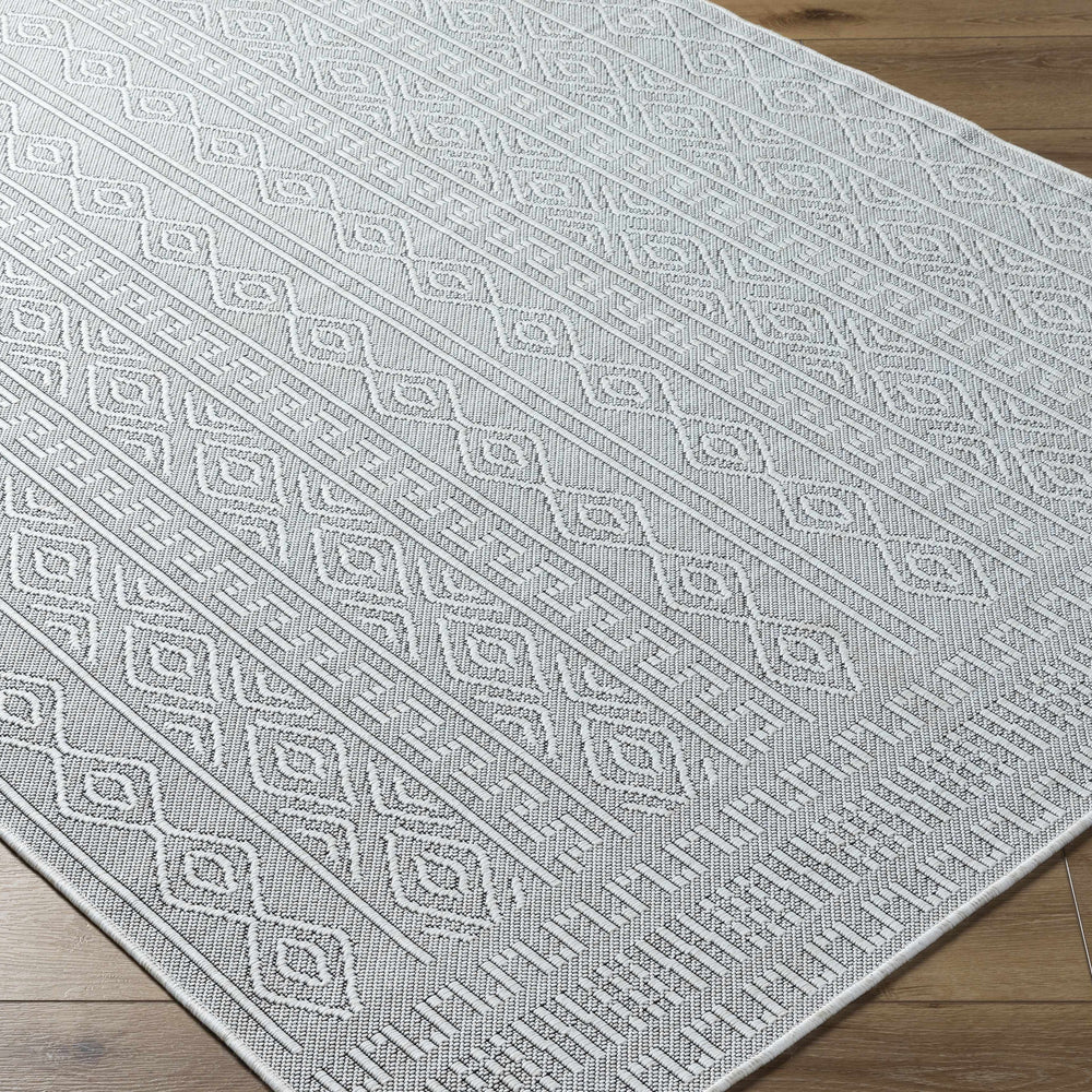 Nuela Light Gray Area Rug - Clearance