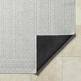 Nuela Light Gray Area Rug - Clearance
