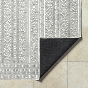Nuela Light Gray Area Rug - Clearance