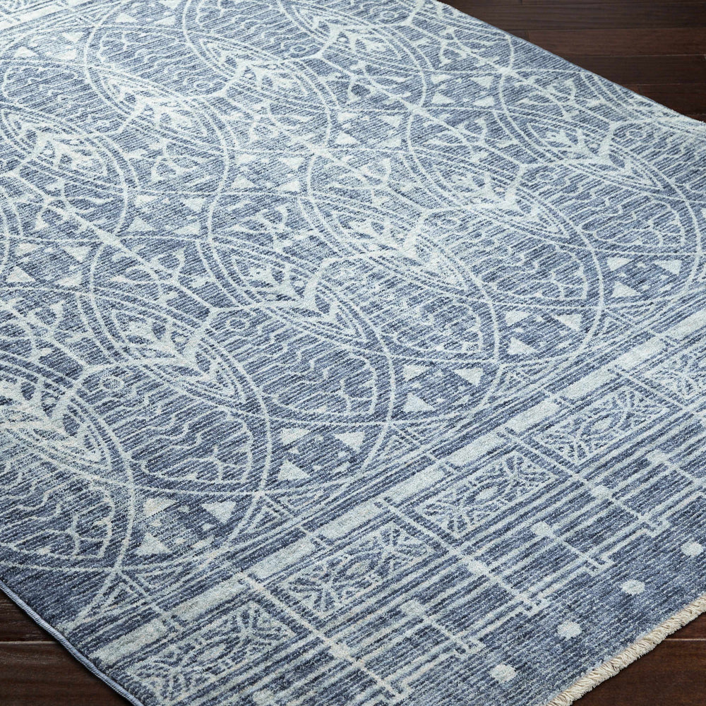 Netro Blue Area Rug