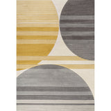 Nicky Geometric Striped Circles Area Rug - Tuesday Morning - Area Rugs