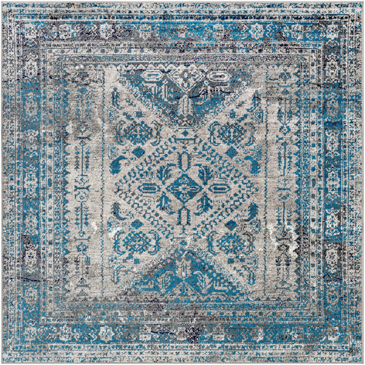 Nisula Traditional Blue Rug