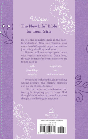 Unique The New Life Bible For Teen Girls
