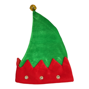 Jingle Bell Adult Elf Hat