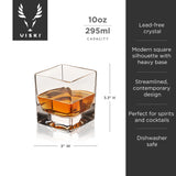 Braque crystal rocks glasses viski®