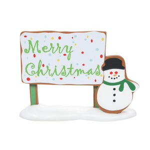Gingerbread Christmas Billboard