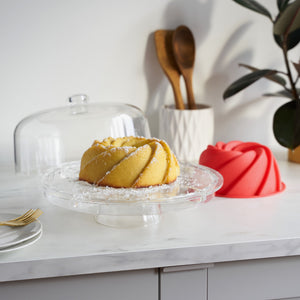 Multi-Functional-Acrylic-Server-with-Bundt-Cake-Mold-Cake-Stands