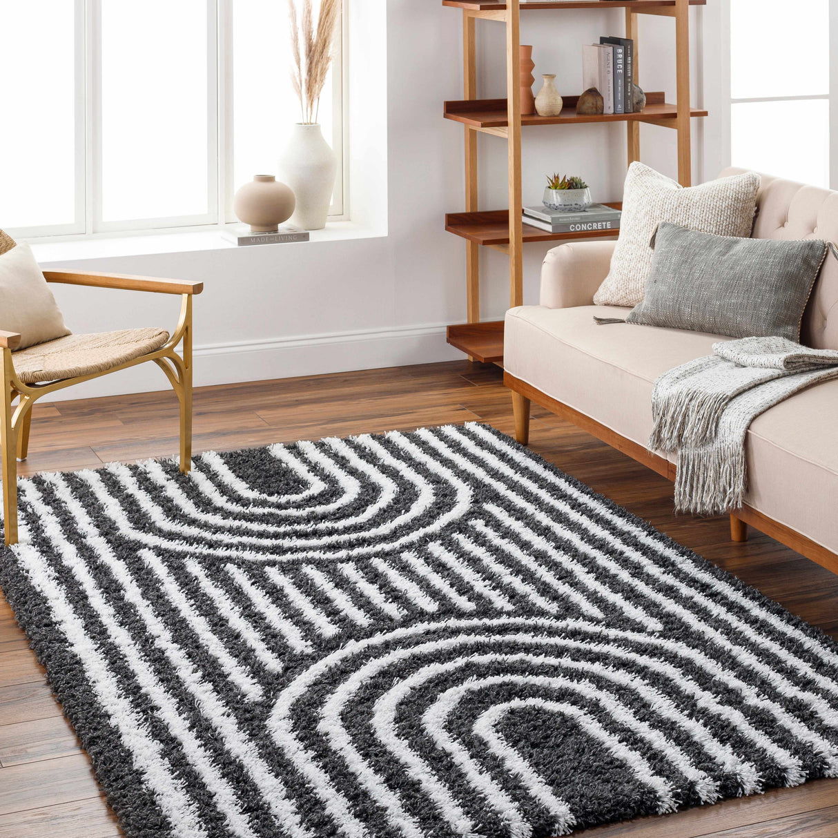 Noah Shag Area Rug - Clearance