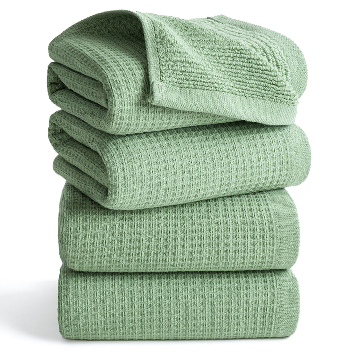 NOLA 4-Pack 100% Turkish Cotton Hand Towels – Waffle 600 GSM Wholesale Case Pack of 24