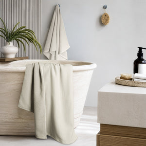 NOLA 2-Pack Turkish Cotton Bath Towels – 600 GSM Luxury Waffle Towels