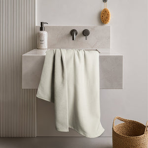 NOLA 2-Pack Turkish Cotton Bath Towels – 600 GSM Luxury Waffle Towels