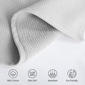 NOLA 2-Pack Turkish Cotton Bath Towels – 600 GSM Luxury Waffle Towels