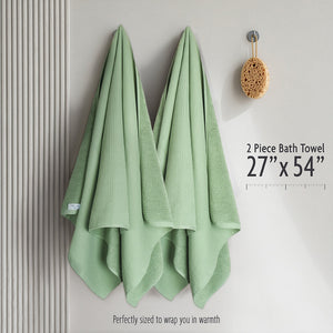 NOLA 2-Pack 100% Turkish Cotton Bath Towels – Wholesale Case Pack of 14