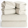 NOLA 6-Piece Turkish Towel Set – 600 GSM Turkish Cotton Waffle Towels