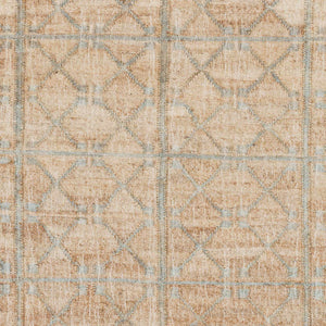 Rice Dusty Sage Fringed Jute Carpet