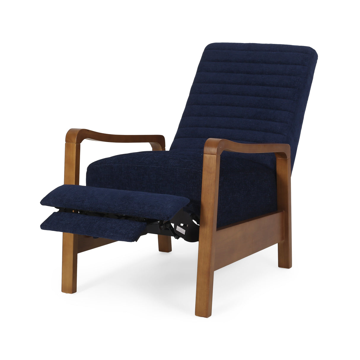 Mid-Century Modern Manual Club Recliner
